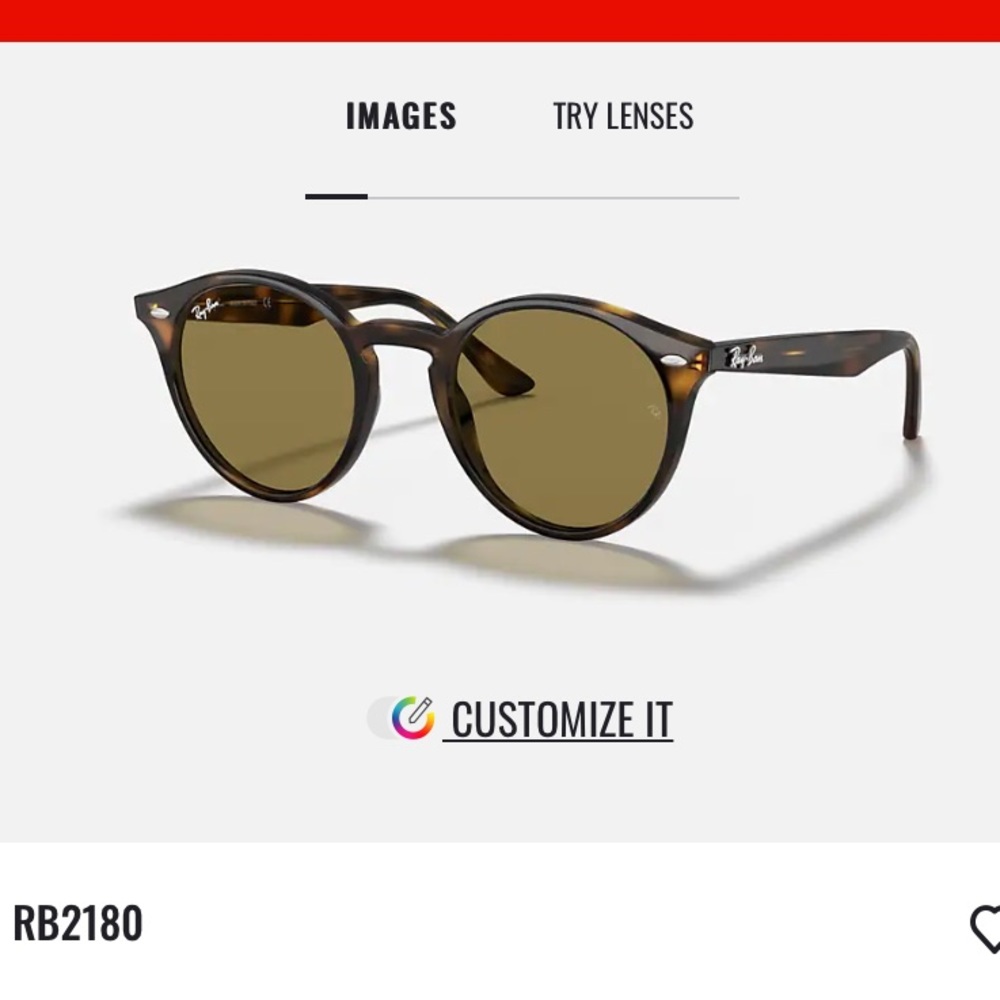 Ray ban- MODEL CODE RB2180 710/73 51-21